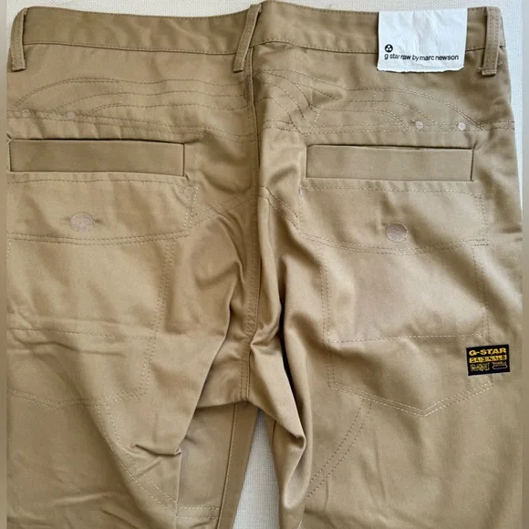 NWOT G-Star Raw by Marc Newson Men’s Ghost Elwood Chino Pants - Picture 6 of 13